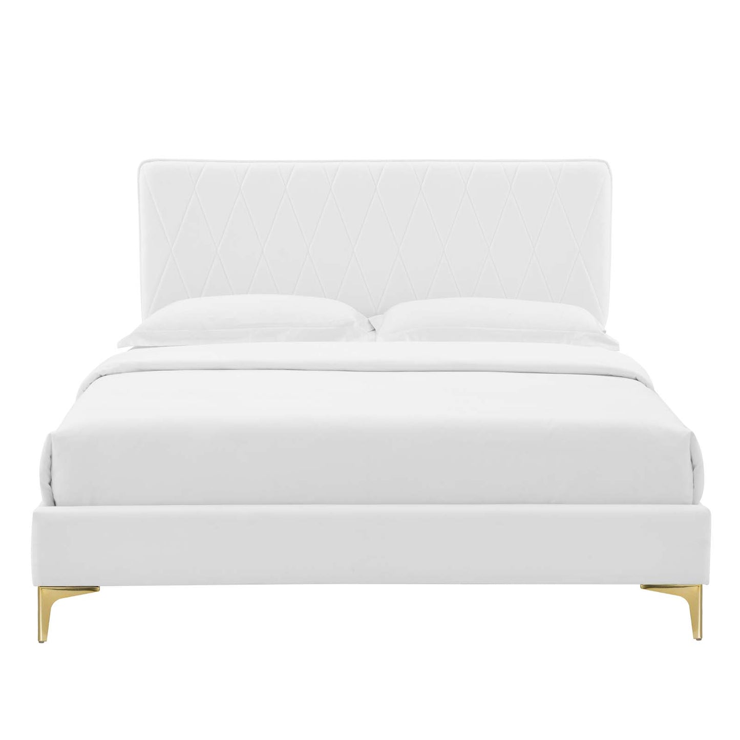 Modway Phillipa Performance Velvet King Platform Bed - MOD-6928 | Beds | Modishstore - 63