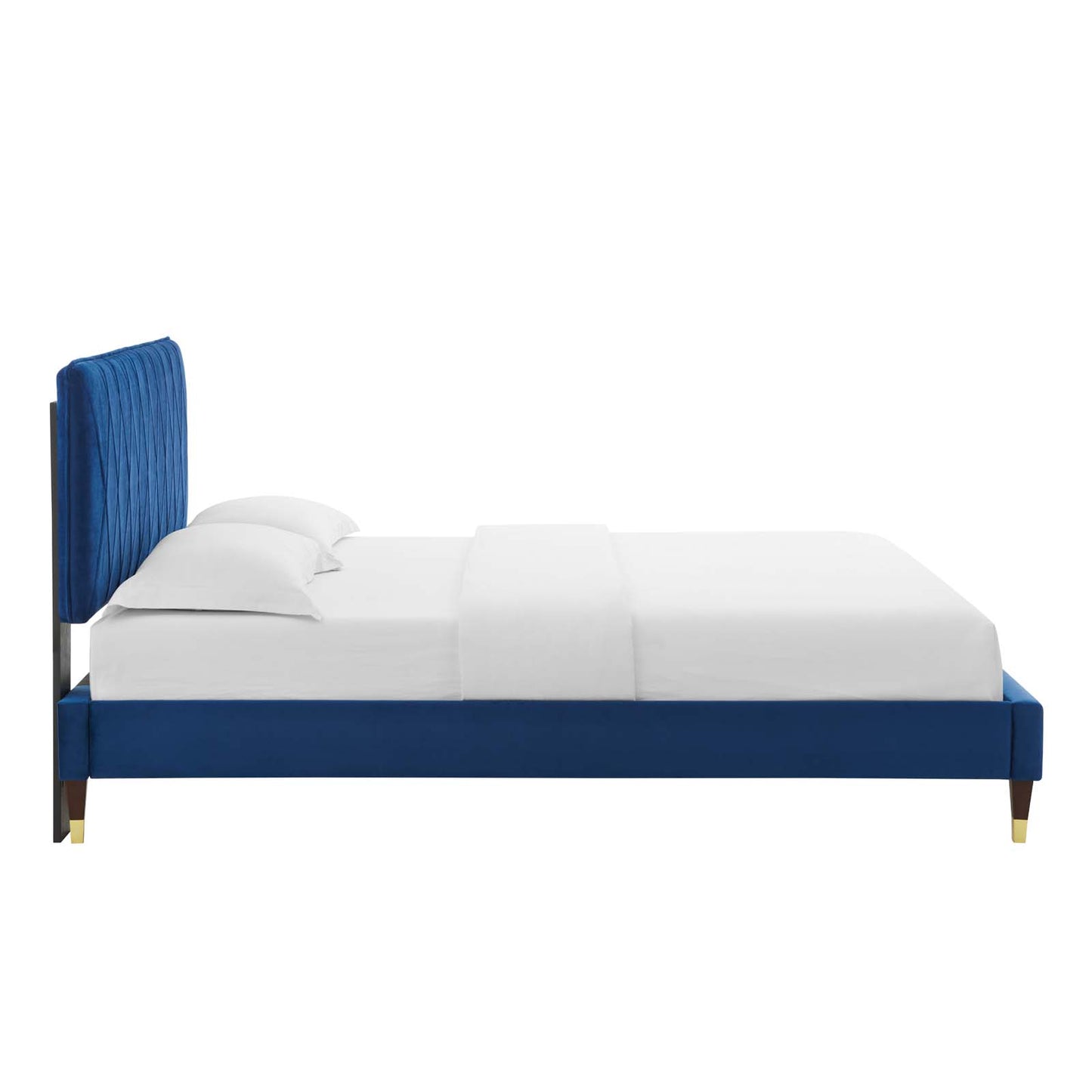 Modway Phillipa Performance Velvet King Platform Bed - MOD-6929 | Beds | Modishstore - 39