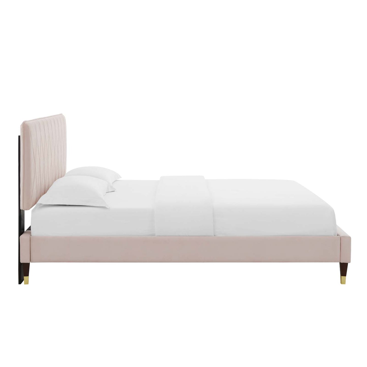 Modway Phillipa Performance Velvet King Platform Bed - MOD-6929 | Beds | Modishstore - 46