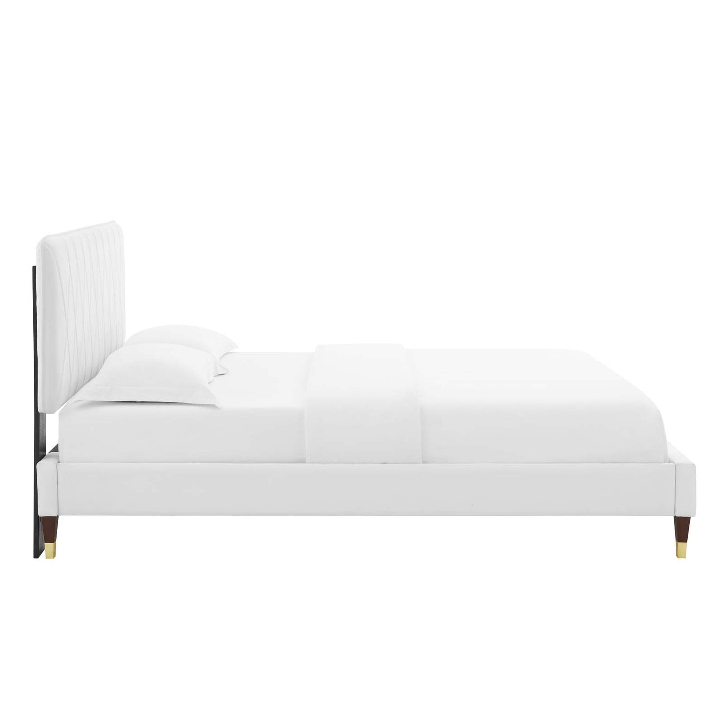 Modway Phillipa Performance Velvet King Platform Bed - MOD-6929 | Beds | Modishstore - 62