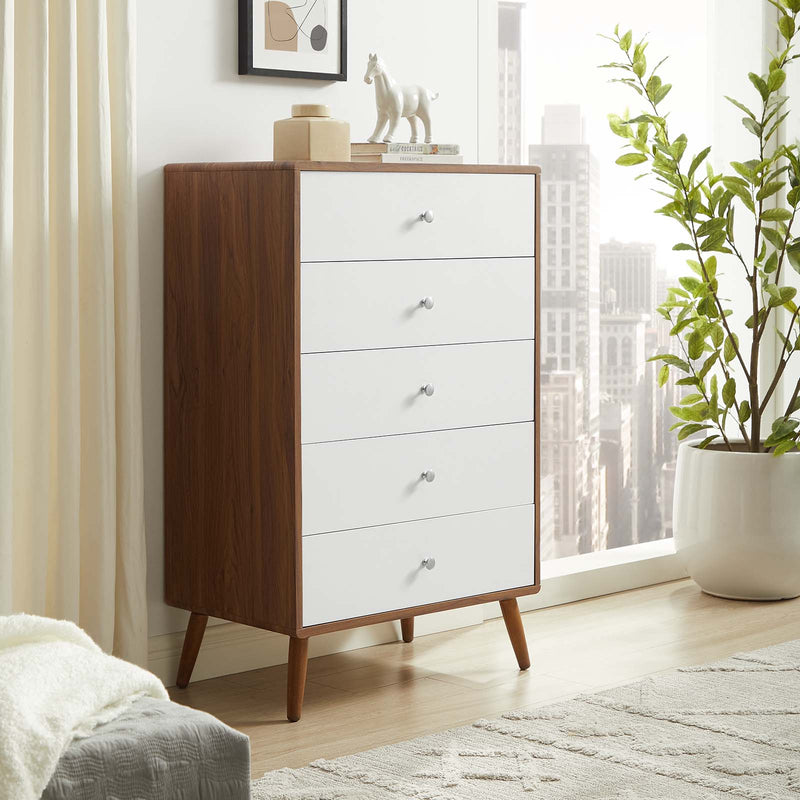 Transmit 5-Drawer Chest By Modway - MOD-7020 | Dressers | Modishstore - 1