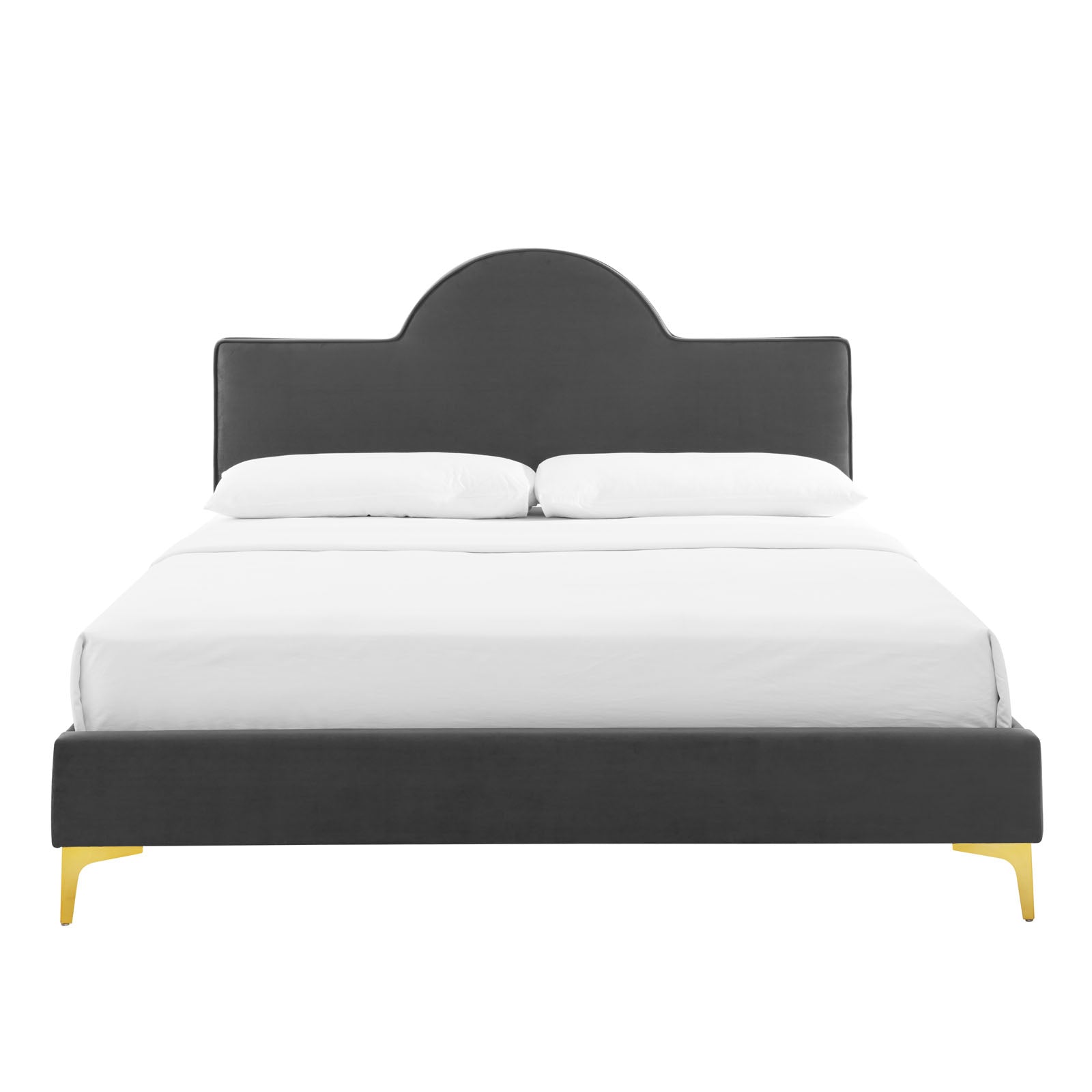 Sunny Performance Velvet King Bed By Modway - MOD-7029 | Beds | Modishstore - 5