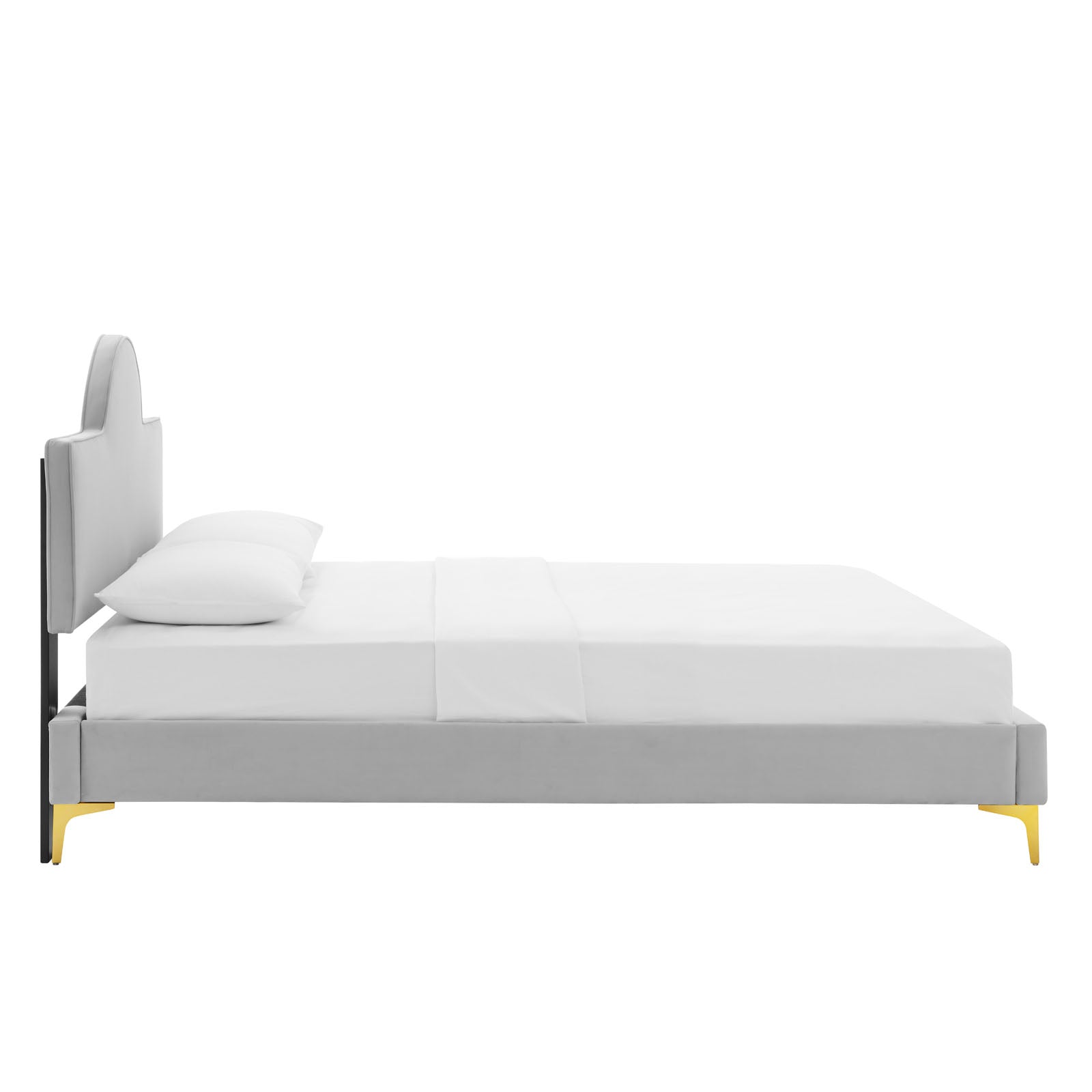 Sunny Performance Velvet King Bed By Modway - MOD-7029 | Beds | Modishstore - 22