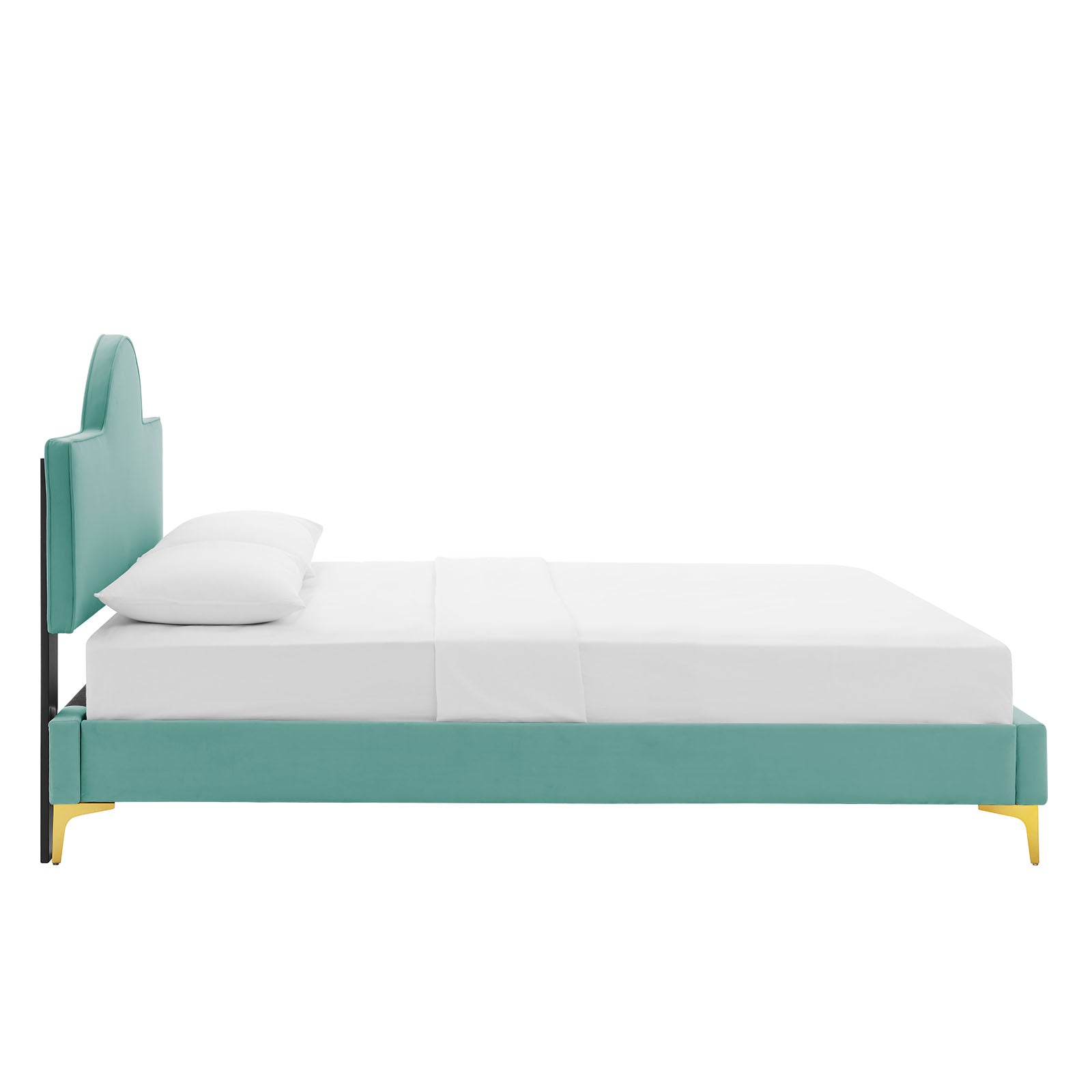 Sunny Performance Velvet King Bed By Modway - MOD-7029 | Beds | Modishstore - 31