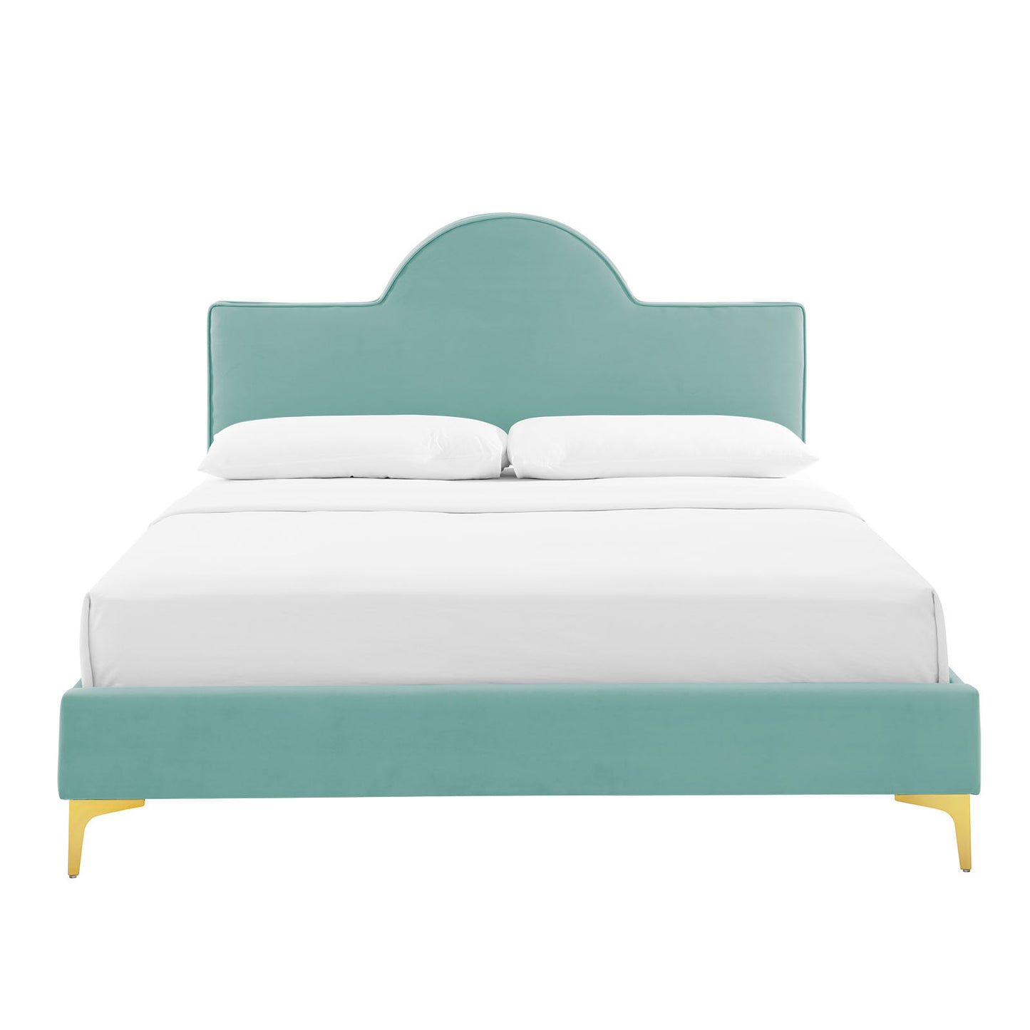 Sunny Performance Velvet King Bed By Modway - MOD-7029 | Beds | Modishstore - 32