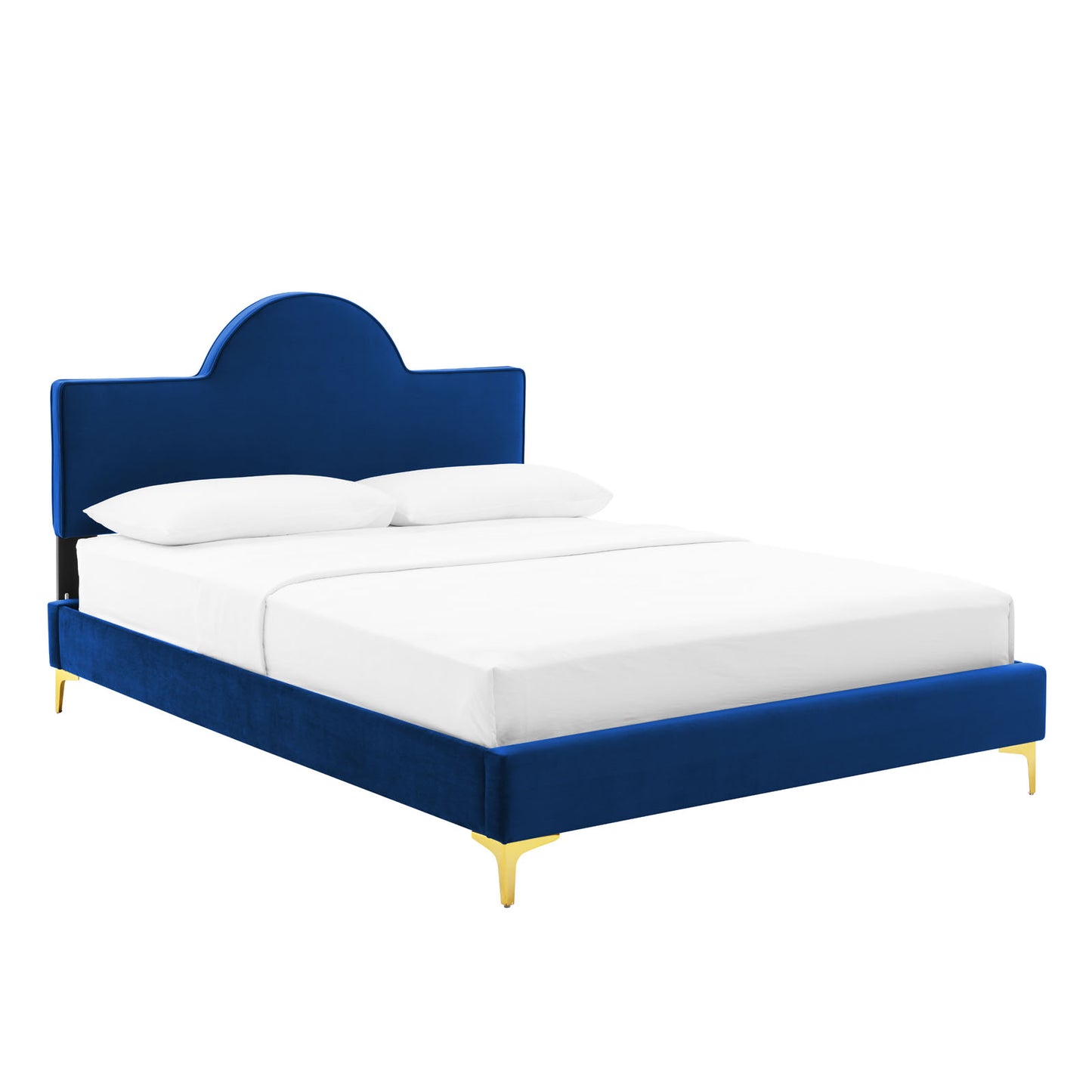 Sunny Performance Velvet King Bed By Modway - MOD-7029 | Beds | Modishstore - 37