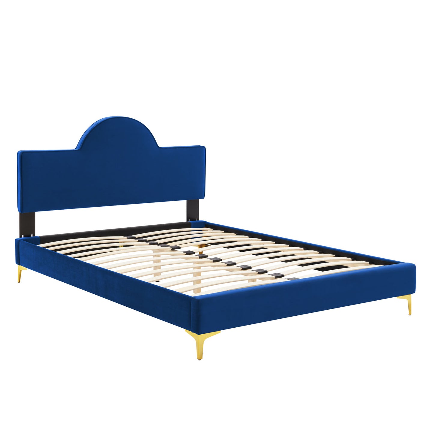 Sunny Performance Velvet King Bed By Modway - MOD-7029 | Beds | Modishstore - 39