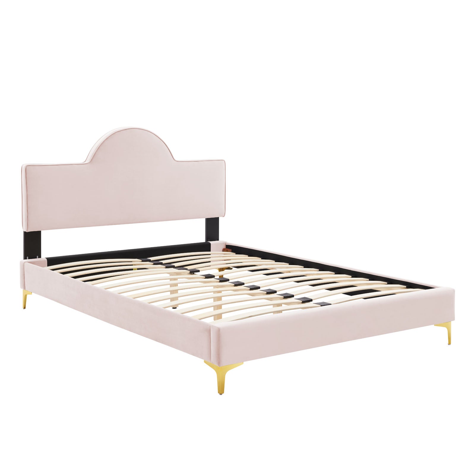 Sunny Performance Velvet King Bed By Modway - MOD-7029 | Beds | Modishstore - 48