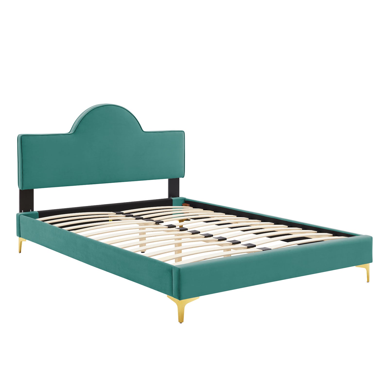 Sunny Performance Velvet King Bed By Modway - MOD-7029 | Beds | Modishstore - 57