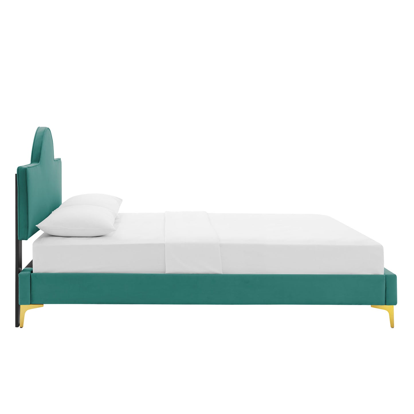 Sunny Performance Velvet King Bed By Modway - MOD-7029 | Beds | Modishstore - 58