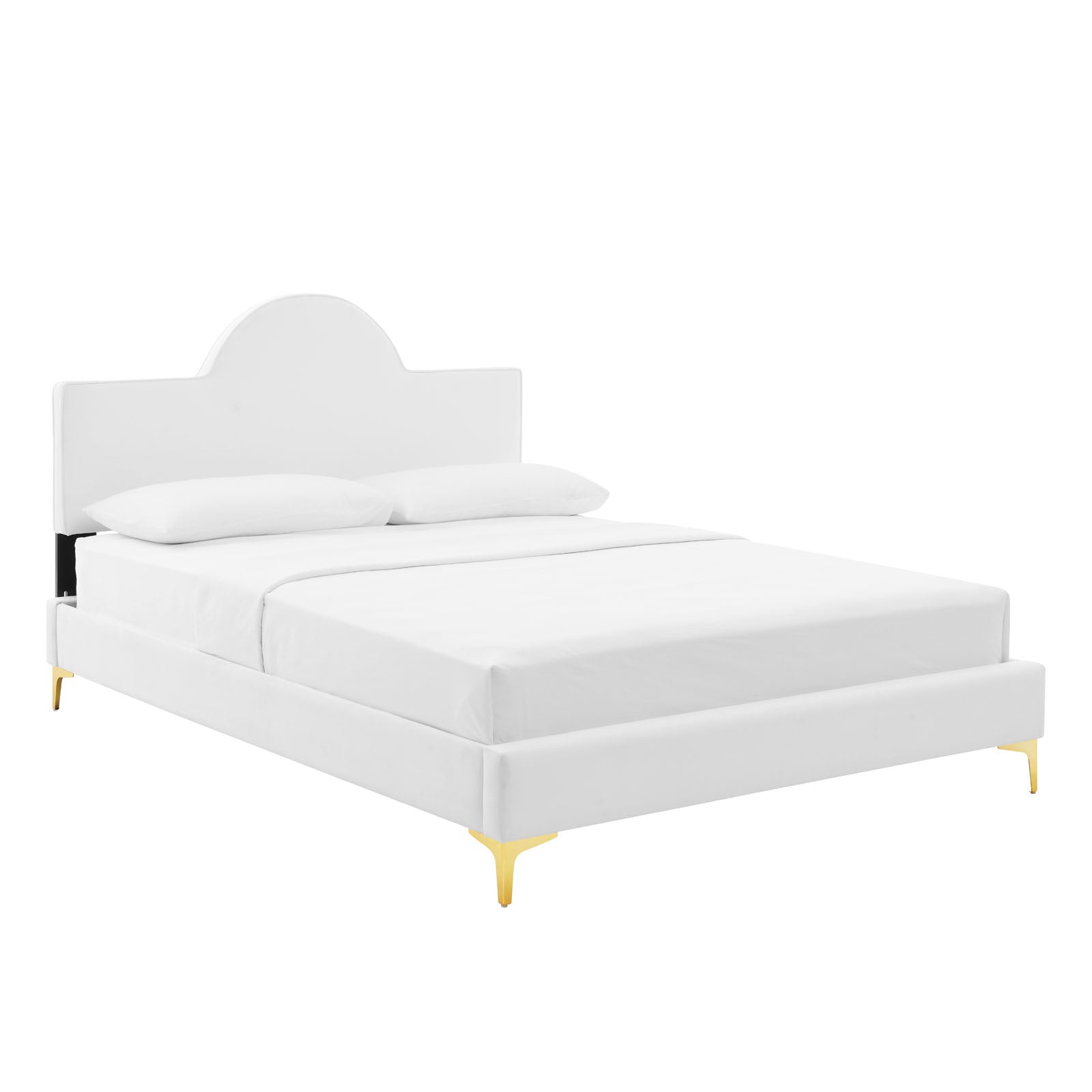 Sunny Performance Velvet King Bed By Modway - MOD-7029 | Beds | Modishstore - 64