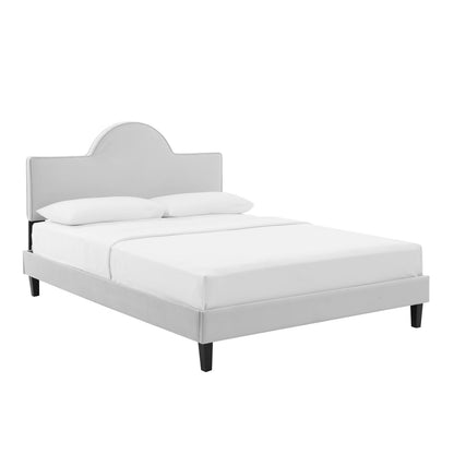 Soleil Performance Velvet Twin Bed By Modway - MOD-7033 | Beds | Modishstore - 19