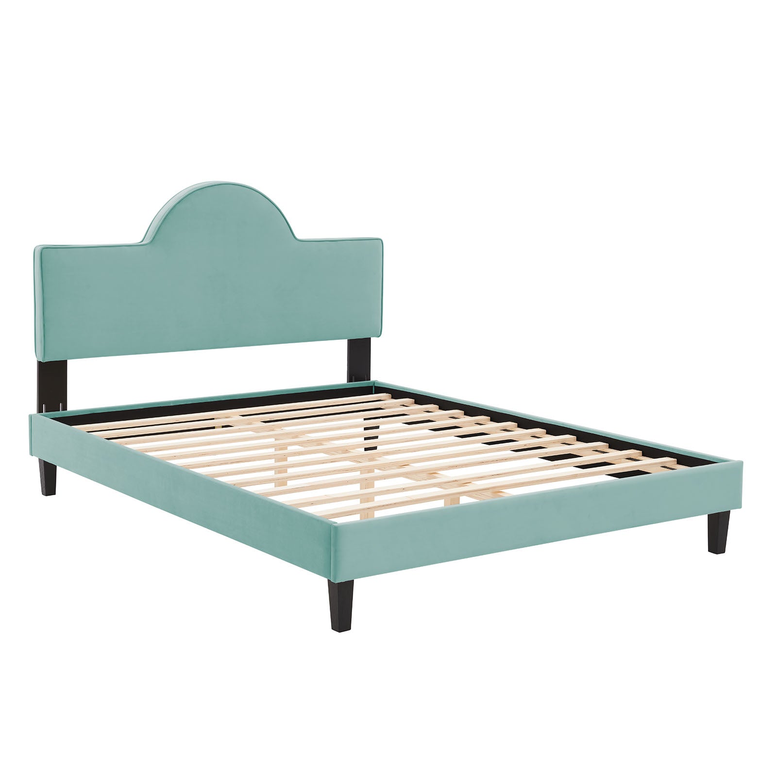 Soleil Performance Velvet King Bed By Modway - MOD-7035 | Beds | Modishstore - 30