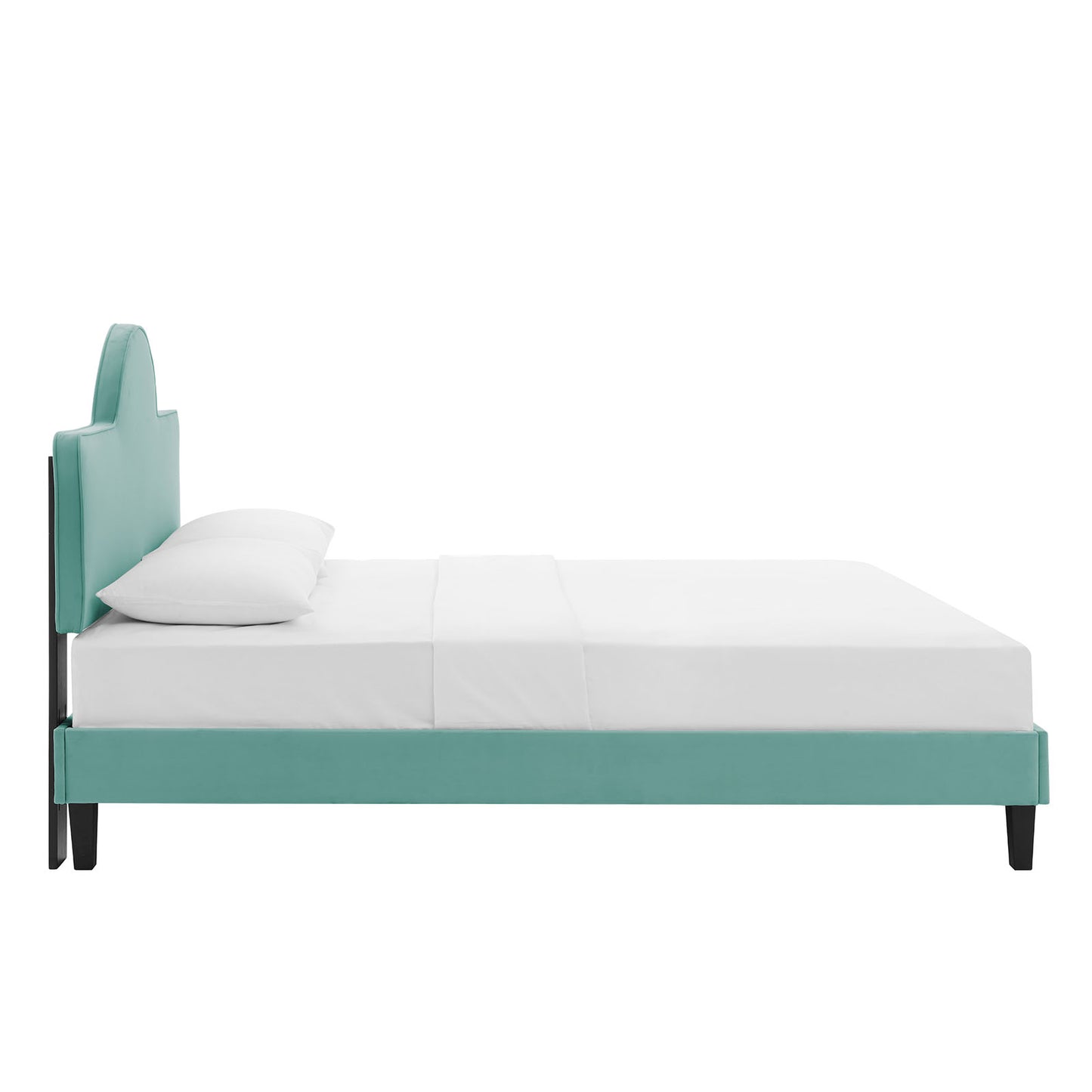 Soleil Performance Velvet King Bed By Modway - MOD-7035 | Beds | Modishstore - 31