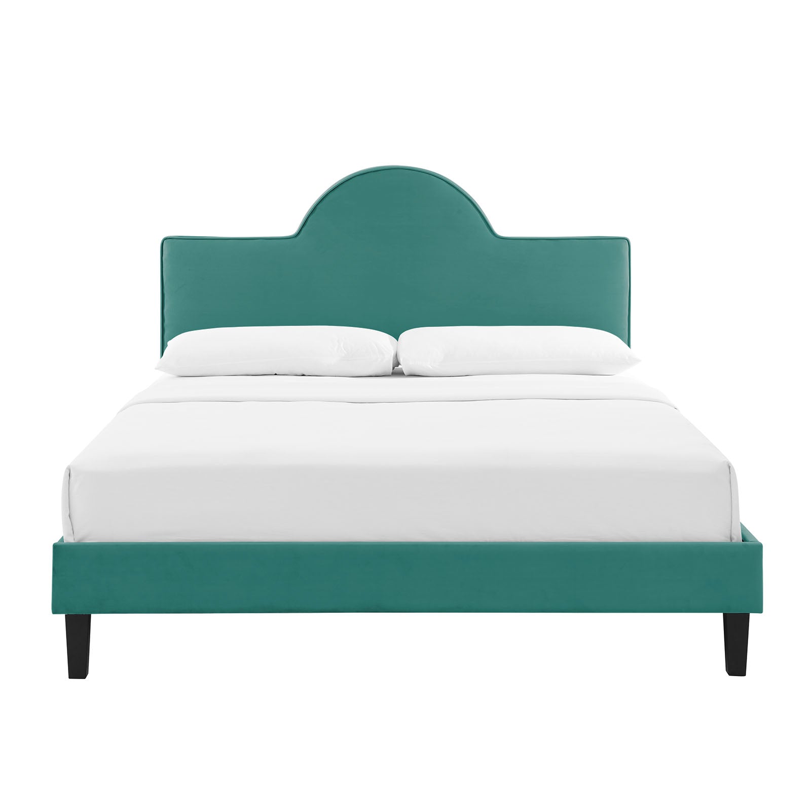 Soleil Performance Velvet King Bed By Modway - MOD-7035 | Beds | Modishstore - 59