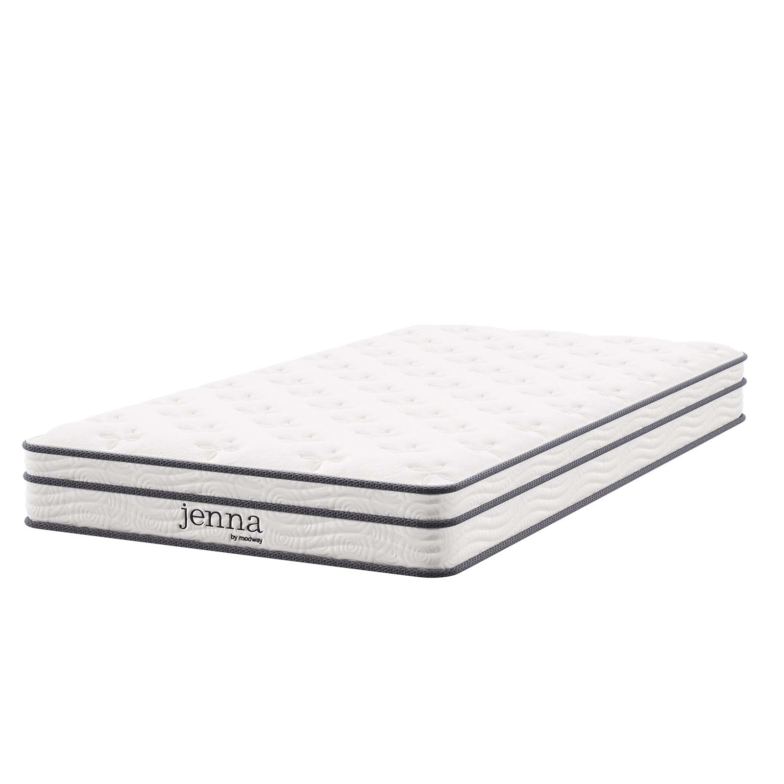 Jenna 6" Innerspring and Foam Narrow Twin Mattress By Modway - MOD-7092 | Mattresses | Modishstore - 1