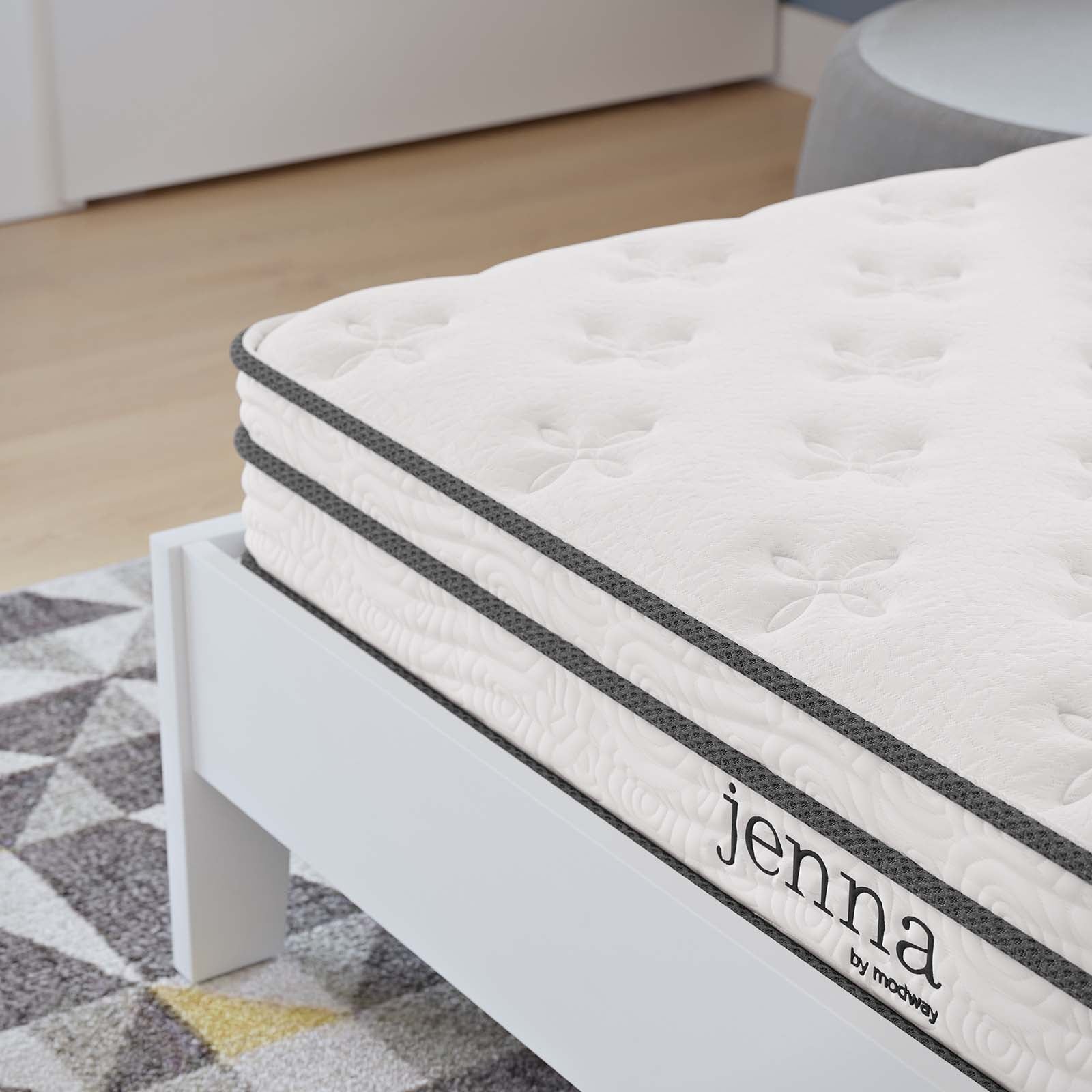 Jenna 6" Innerspring and Foam Full Mattress By Modway - MOD-7094 | Mattresses | Modishstore - 15