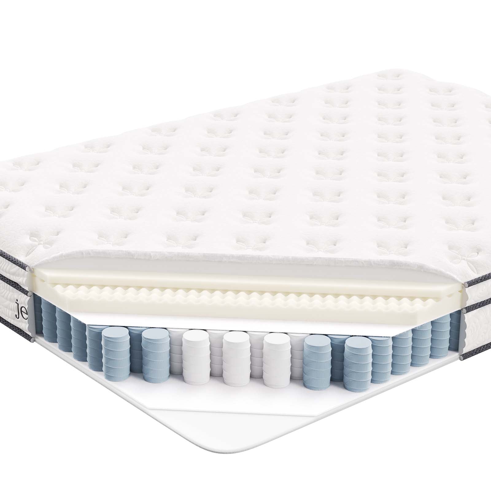 Jenna 6" Innerspring and Foam Full Mattress By Modway - MOD-7094 | Mattresses | Modishstore - 6