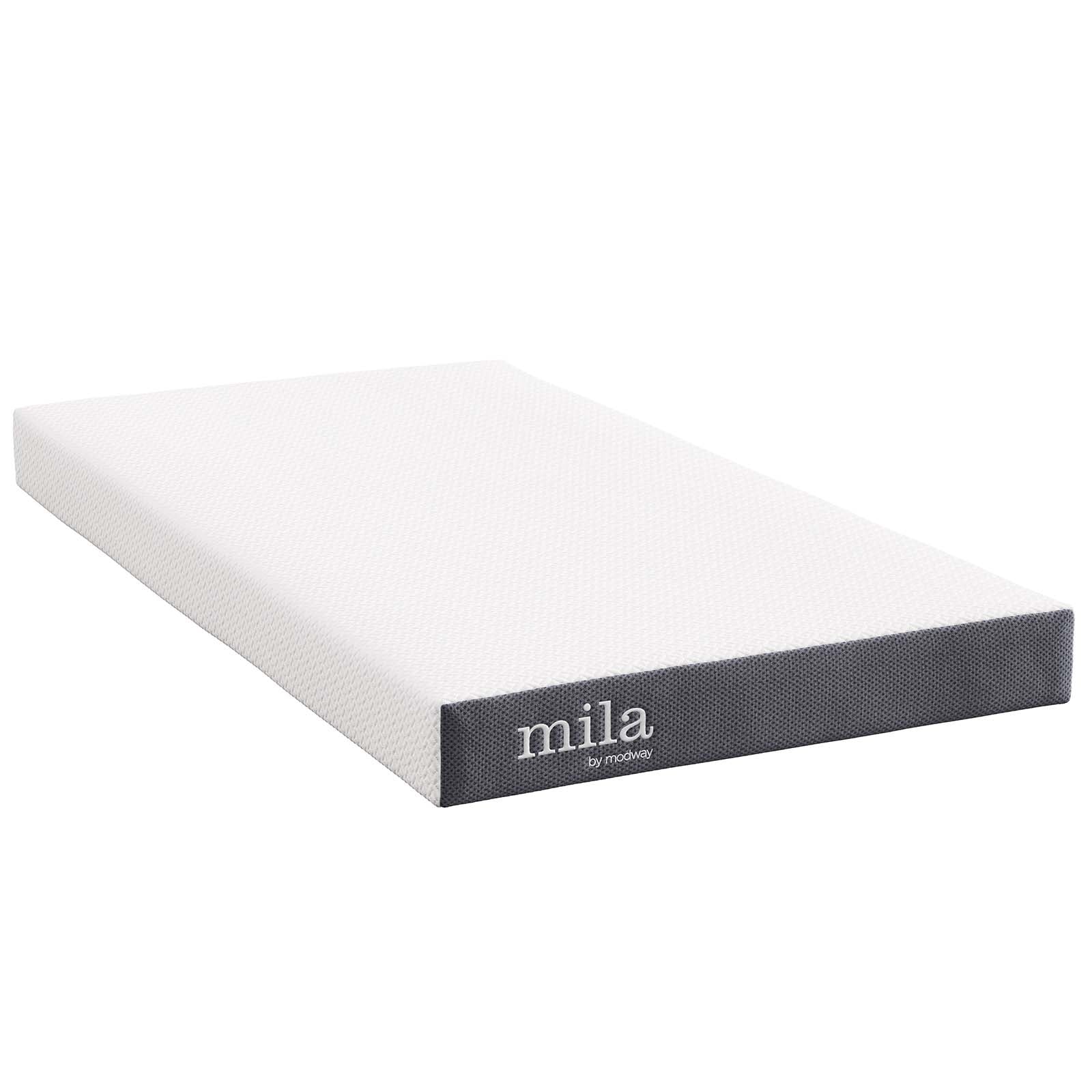 Mila 5" Narrow Twin Mattress By Modway - MOD-7098 | Mattresses | Modishstore - 1