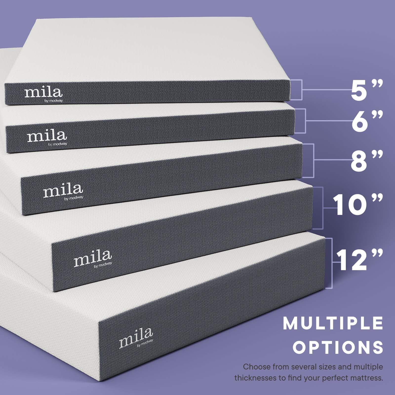 Mila 12" Full Mattress By Modway - MOD-7103 | Mattresses | Modishstore - 11