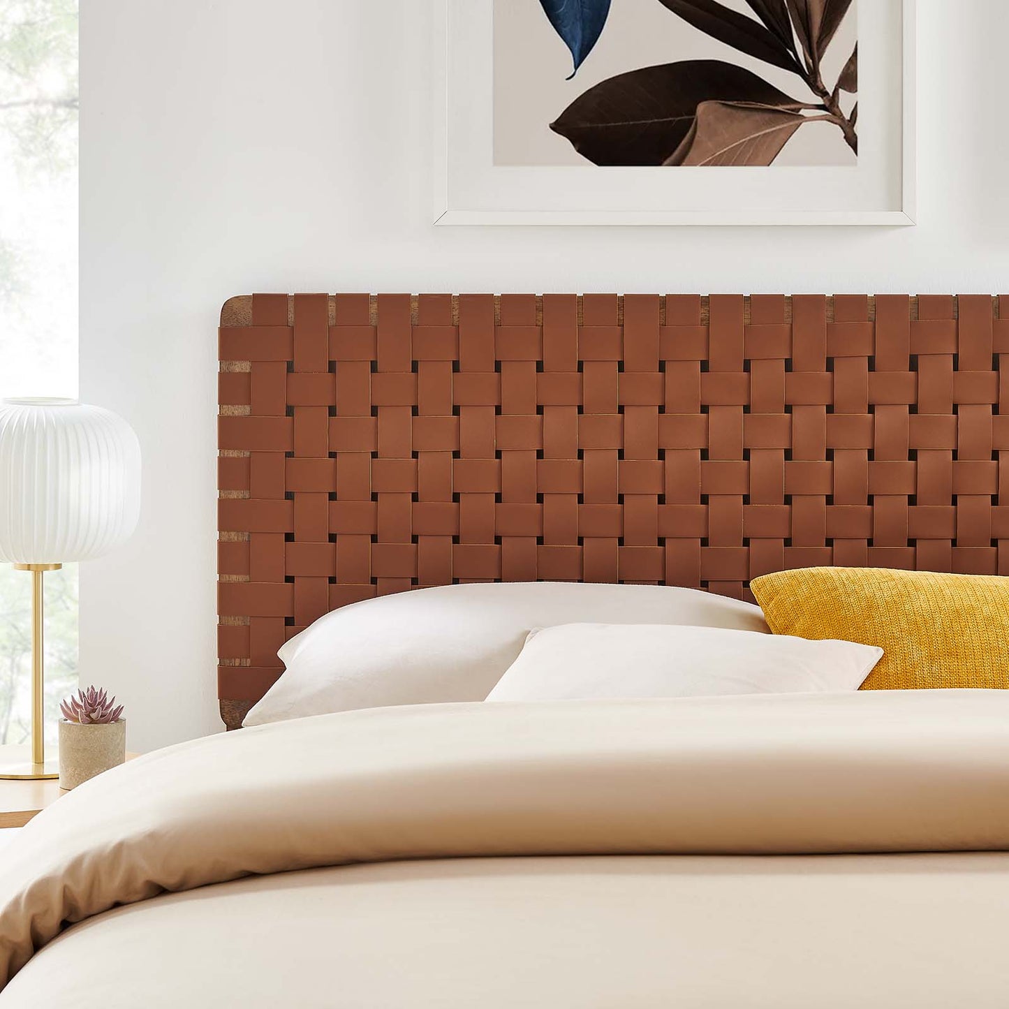 Sparta Weave King Vegan Leather Headboard By Modway - MOD-7127 | Headboards | Modishstore - 31