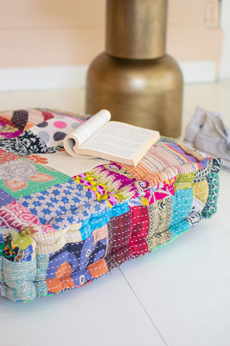 Kantha sale floor cushion