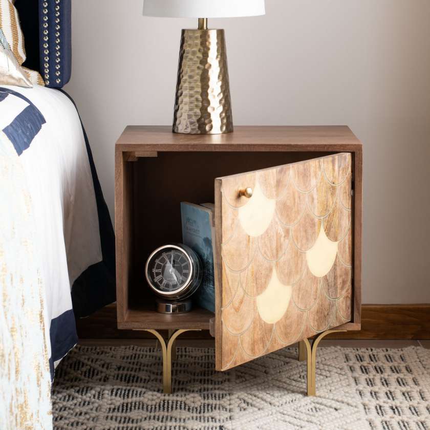 Safavieh Celestina Nightstand | Nightstands | Modishstore - 2