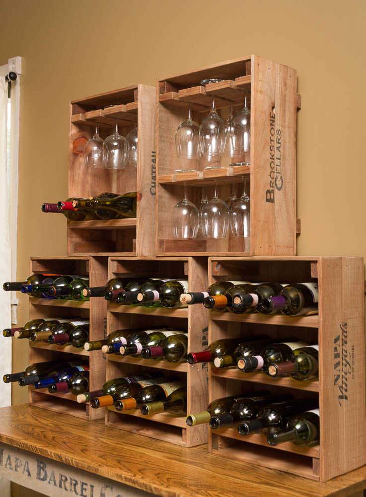 Wine crate rack new arrivals