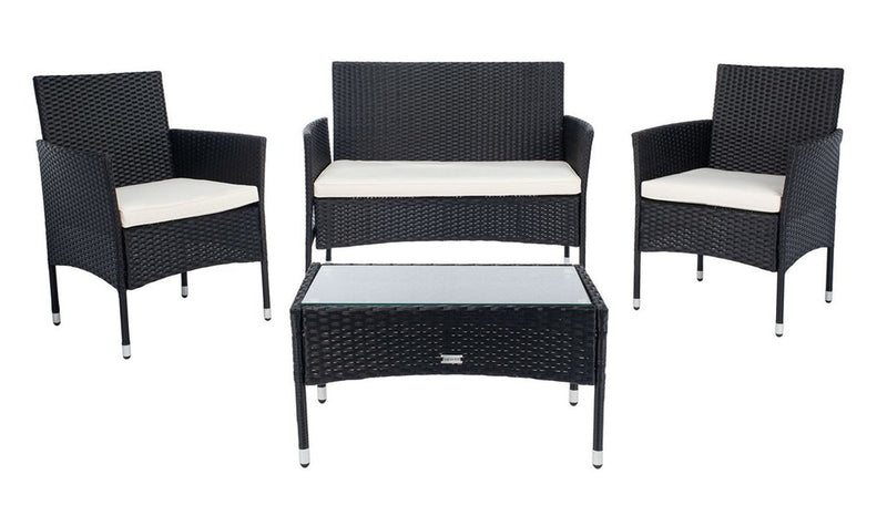 Safavieh Abdul 4Pc Living Set | Outdoor Sofas, Loveseats & Sectionals |  Modishstore  - 2