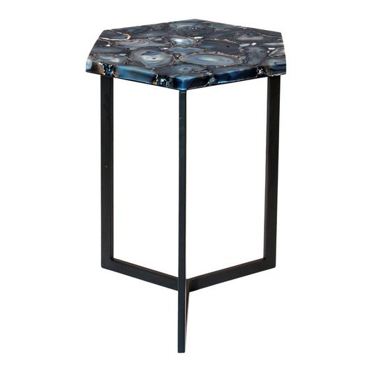 Hexagon Agate Accent Table By Moe's Home Collection | Accent Tables | Modishstore - 1