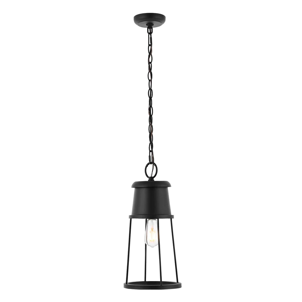 Safavieh Laela Outdoor Pendant/Black - Black | Pendant Lamps | Modishstore - 3