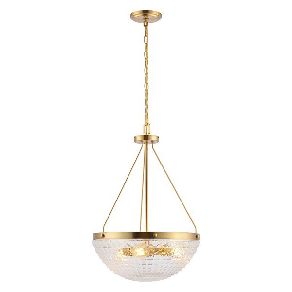 Safavieh Thorin Pendant - Brass Gold | Pendant Lamps | Modishstore - 2