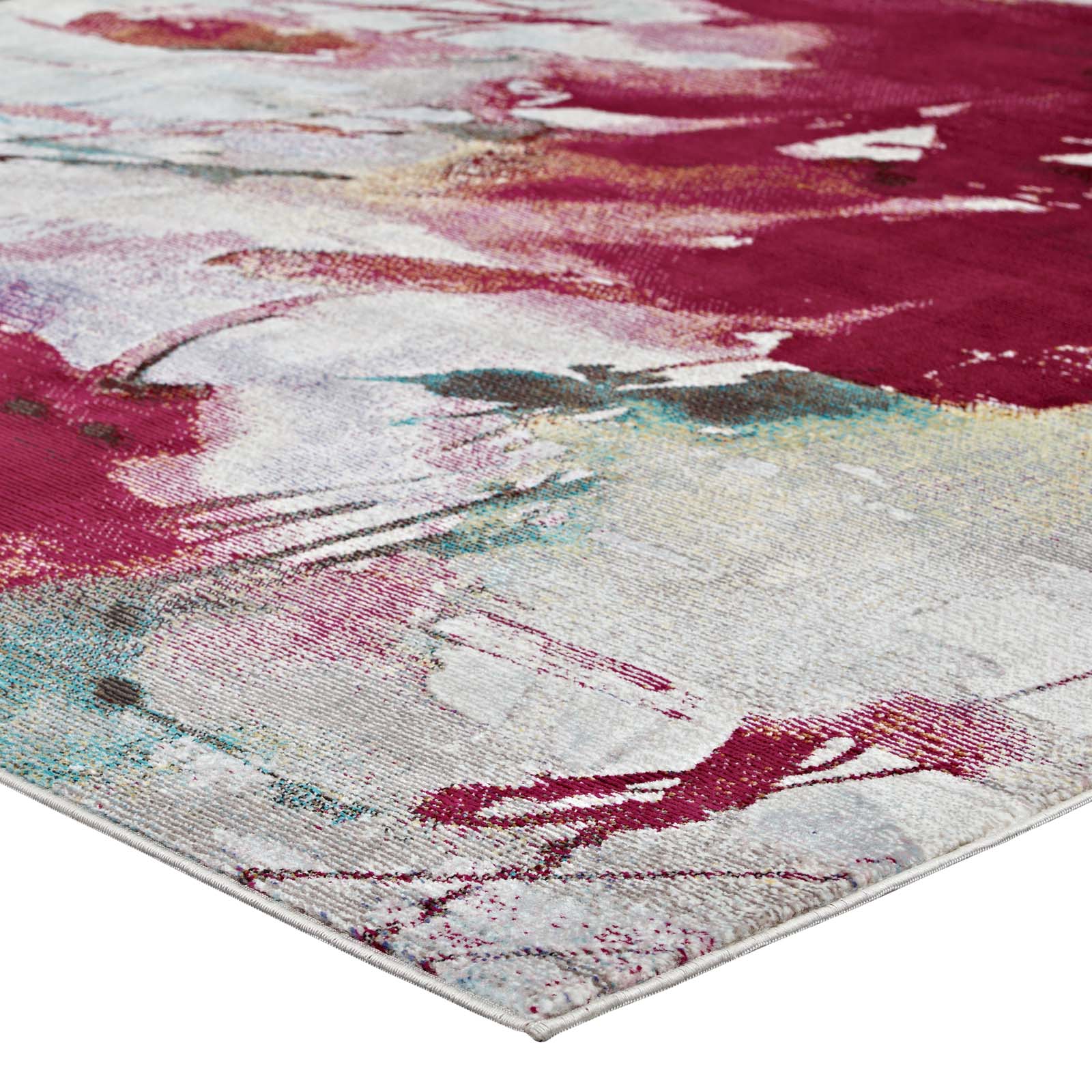 Modway Blume Abstract Floral 4x6 Area Rug - R-1090-46 | Rugs | Modishstore - 3