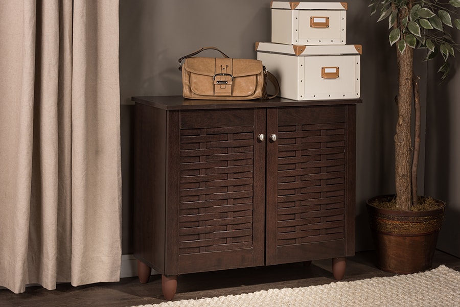 Baxton studio cheap winda shoe cabinet