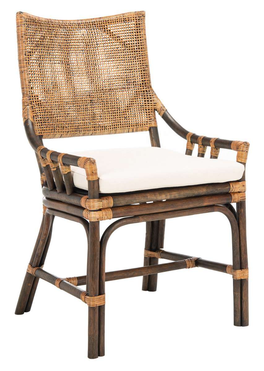 Safavieh Donatella Rattan Chair - Natural Wash – Modish Store