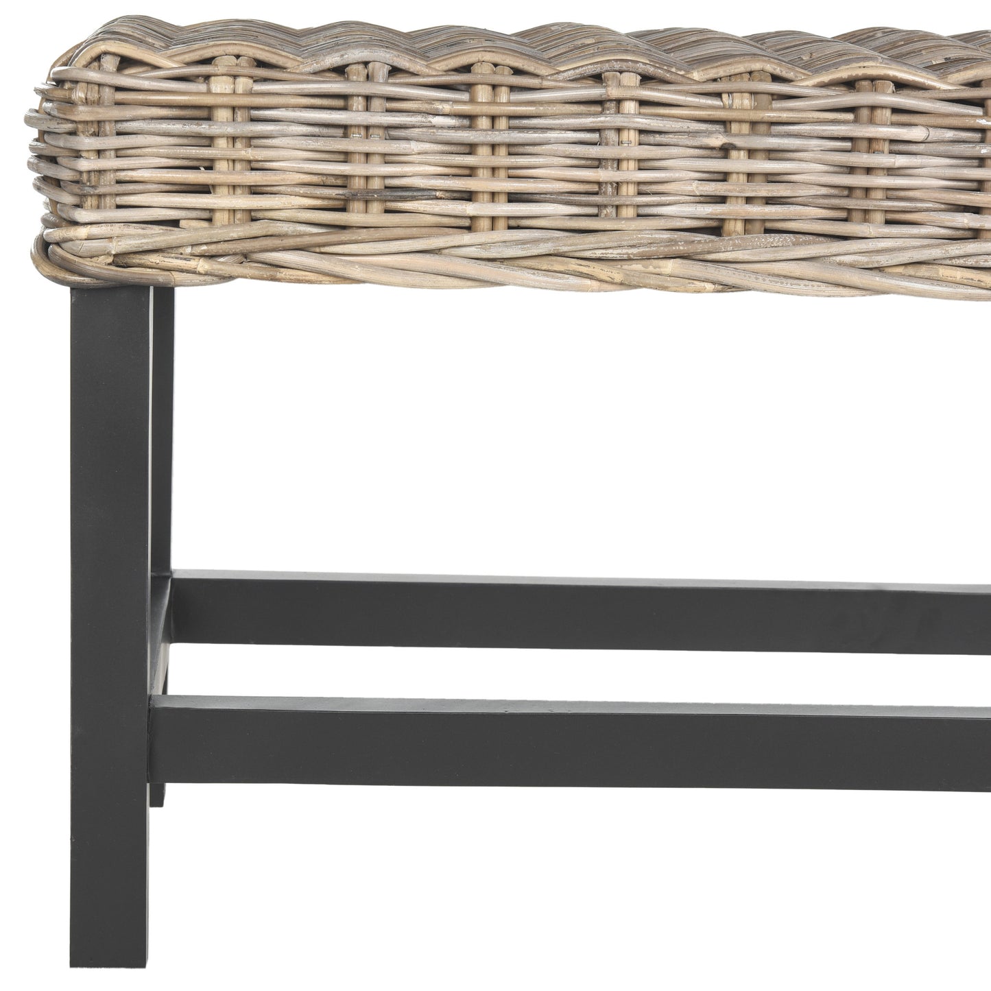 Safavieh Omari Wicker Bench | Benches | Modishstore - 5