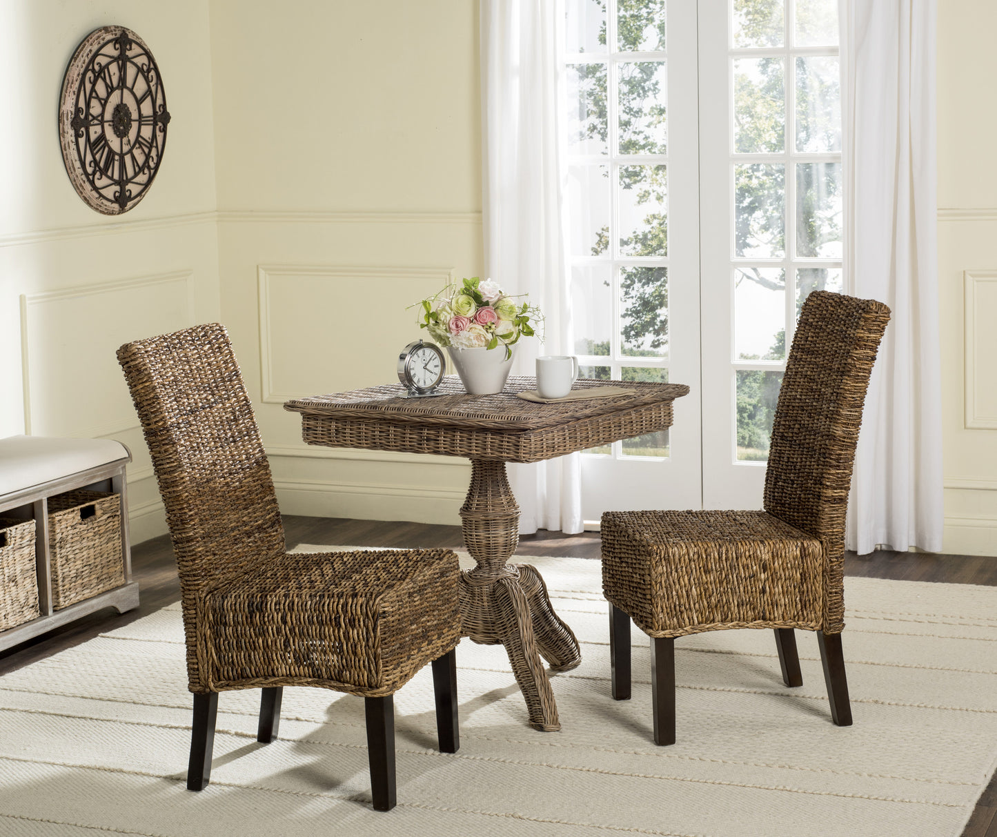 Safavieh Avita Wicker Dining Chair | Dining Chairs | Modishstore - 1