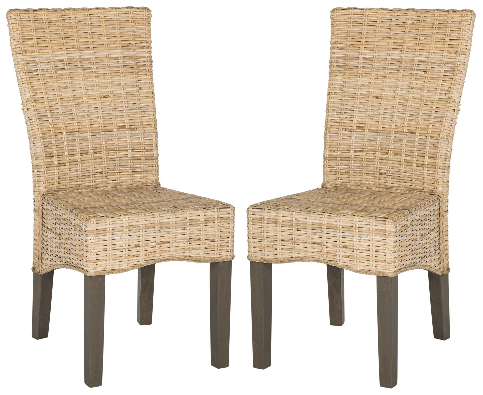 Safavieh Ozias Wicker Dining Chair | Dining Chairs | Modishstore - 6