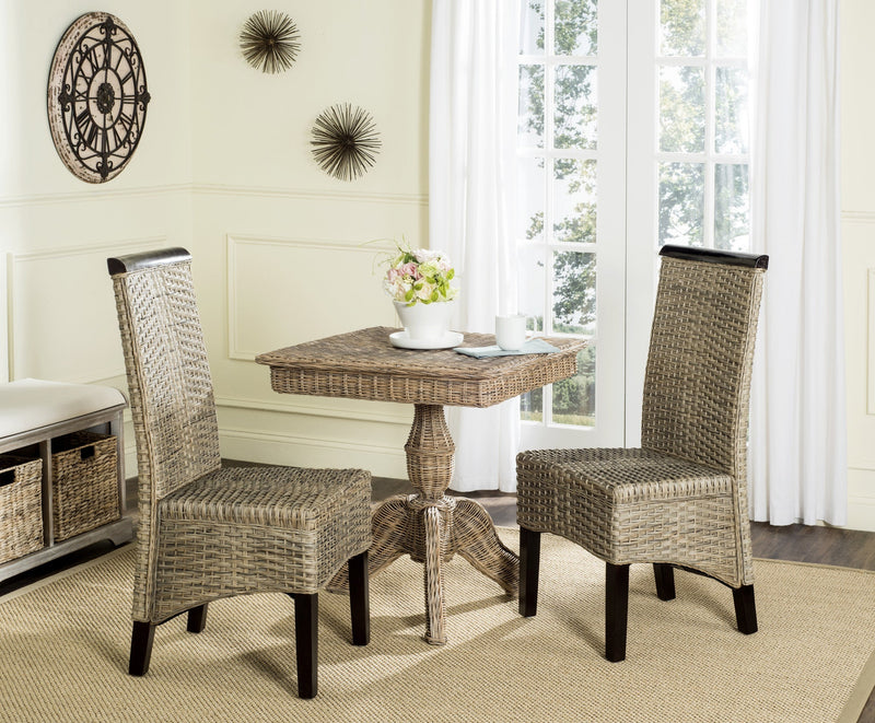 Safavieh Ilya Wicker Dining Chair | Dining Chairs | Modishstore - 1