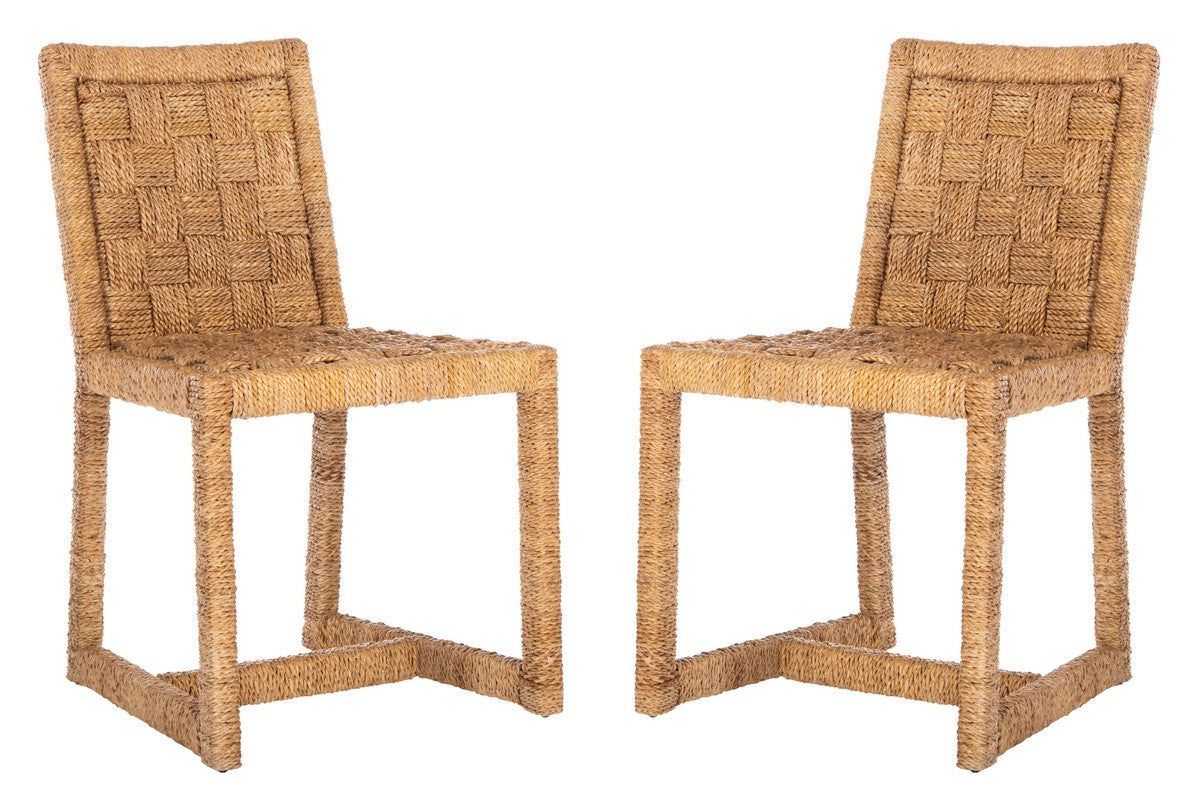 Safavieh Jermaine Woven Dining Chair | Dining Chairs | Modishstore