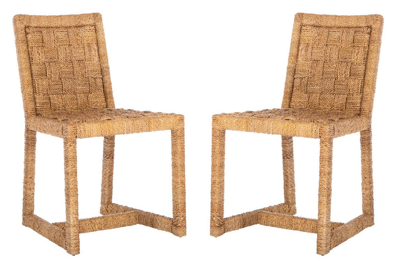 Safavieh Jermaine Woven Dining Chair | Dining Chairs | Modishstore