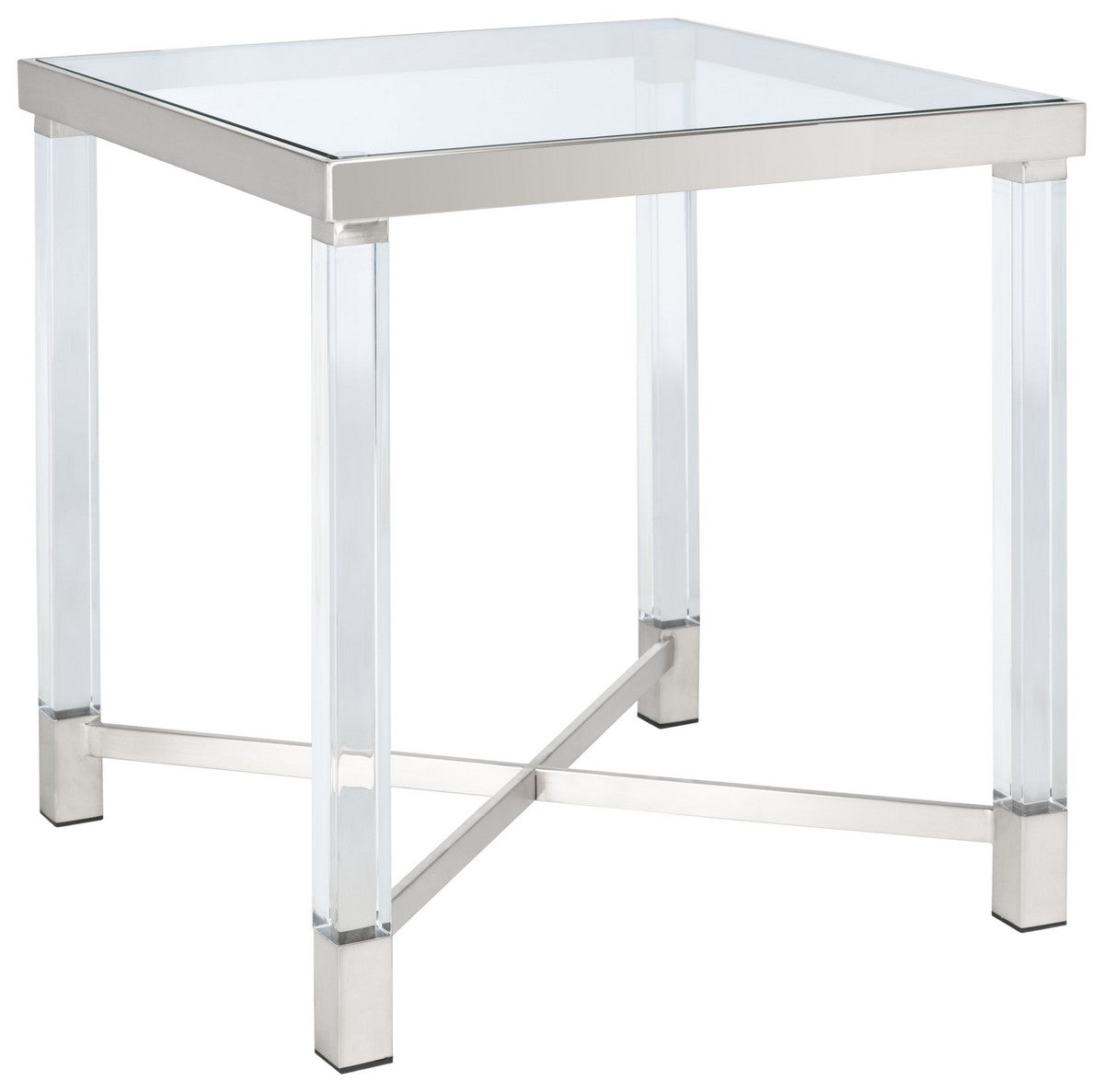 Safavieh Shawna Acrylic End Table | End Tables | Modishstore - 9