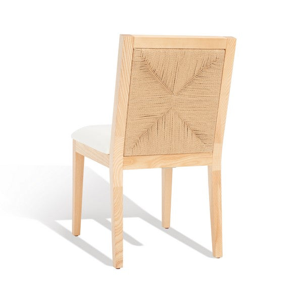 Safavieh Emilio Woven Dining Chair Set Of 2 - Natural | Dining Chairs | Modishstore - 5