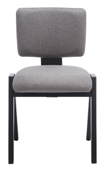 Safavieh Alisyn Wood Dining Chair Set Of 2 - Black | Dining Chairs | Modishstore - 2