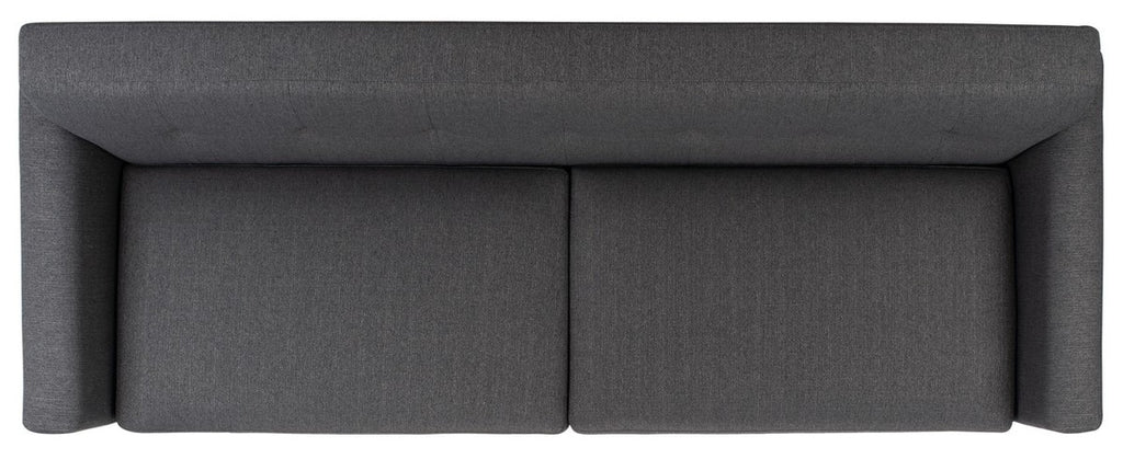 Safavieh Opal Linen Tufted Sofa - Slate | Sofas | Modishstore - 6