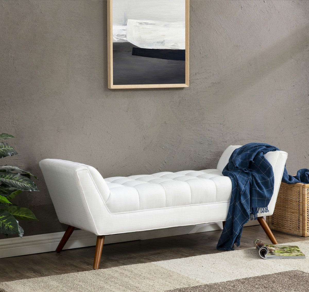 Safavieh upholstered store bench