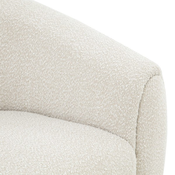 Safavieh Emiliana Boucle Sofa - Ivory | Sofas | Modishstore - 4