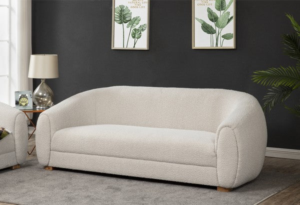 Safavieh Emiliana Boucle Sofa - Ivory | Sofas | Modishstore