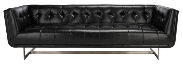 Safavieh Mcneill Tufted Sofa - Black | Sofas | Modishstore - 2