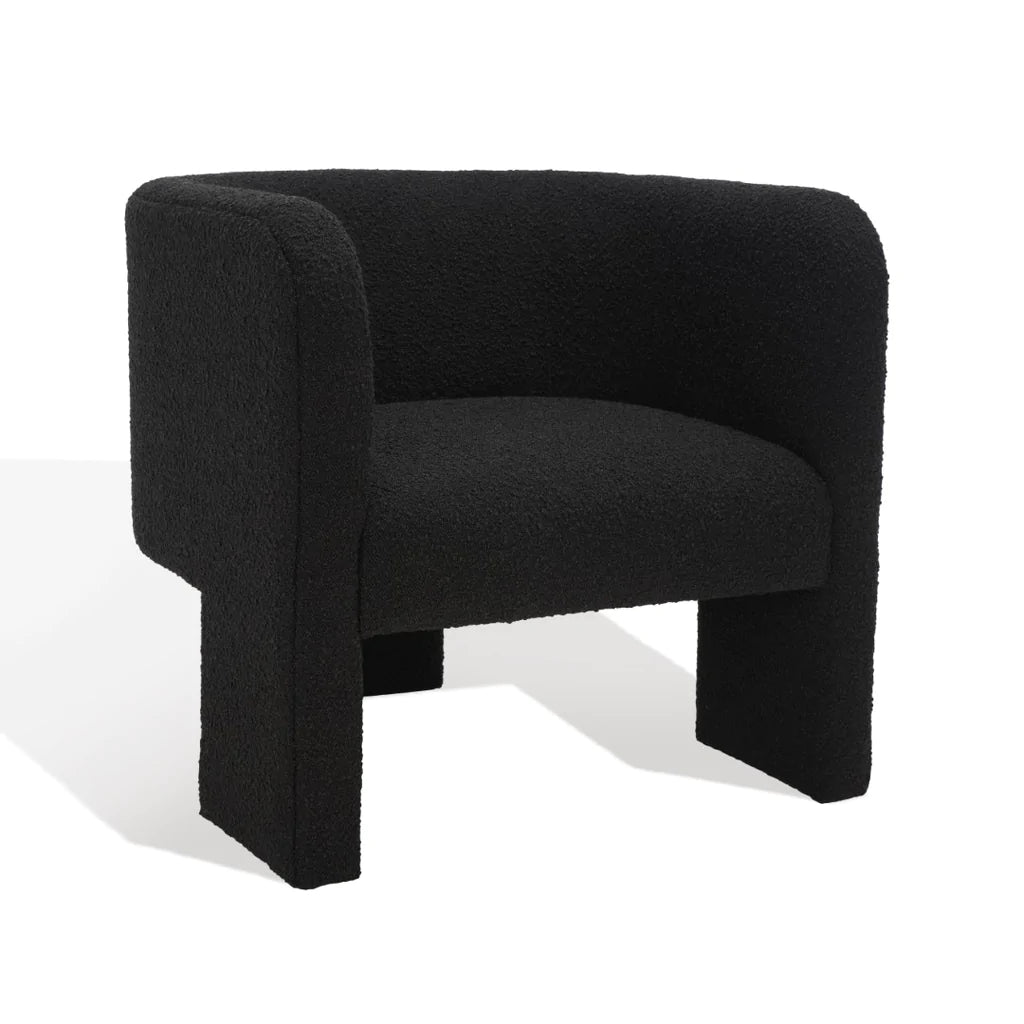 Safavieh Sammie 3 Leg Accent Chair - Black | Accent Chairs | Modishstore - 11